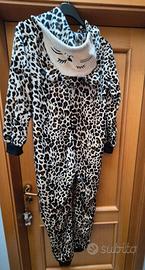 Pigiama/ Tuta Unica/ Costume 
Leopardato