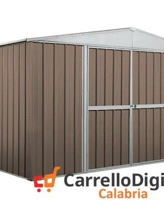 Box in lamiera di Acciaio 360x260cm 9mq tortora