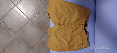 Pantalone corto in cotone giallo Dacks regular fit