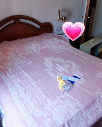 Coperta Matrimoniale in pura lana.Made by Bassetti