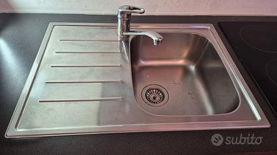 Lavello cucina 50x70 + miscelatore