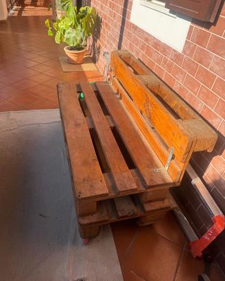 Panche in pallet