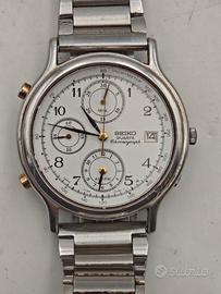 Orologio Cronograph Al Quarzo Uomo Seiko 7T32 6A5B