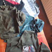 5 Felpe felpate uomo
