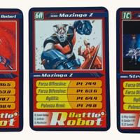 Carte Battle Robot Collection Game JM- Comp. 32pz.