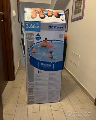 Piiscina Bestway steel pro 366