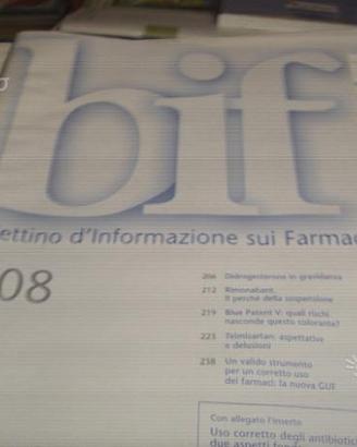 B.I.F. Bollettino di Informazione dei Farmaci