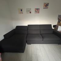 Divano-letto "FRIGENTO" 4 posti con chaise longue