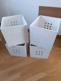 4 contenitori per Ikea kallax