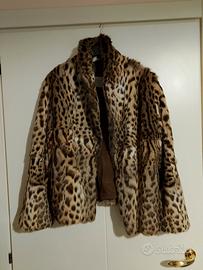 pelliccia vero gattopardo ocelot