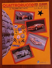 ALBUM FIGURINE QUATTRORUOTE FLASH 1983-incompleto-