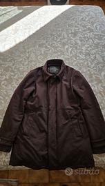 Giubbotto marrone Gutteridge con capouccio