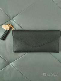 Portafoglio donna in ecopelle con cuore