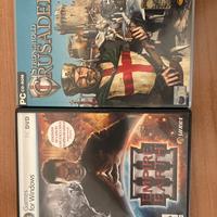 Empire earth III & Stronghold Crusader PC