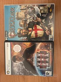 Empire earth III & Stronghold Crusader PC