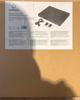 Managed switch Renkforce RF-4676514 RF-MSW-620
