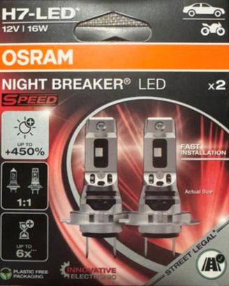 OSRAM NIGHT BREAKER LED SPEED H7 450%