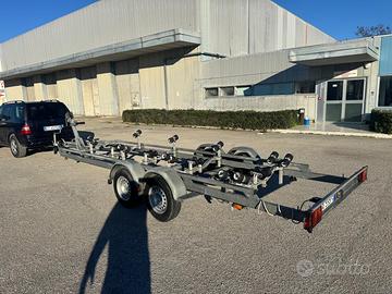Rimorchio Portabarca Cresci Biasse 2600kg
