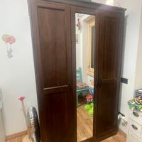 Armadio guardaroba Songesand 120x60x91, marrone