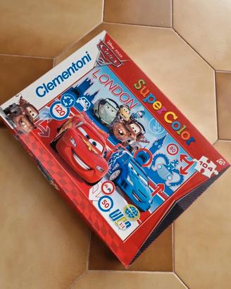Cars Disney puzzle nuovo 104 pezzi