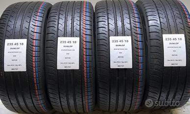 4 GOMME 235 45 18 DUNLOP BR1757