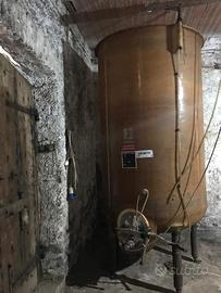 Botte vetroresina per vino