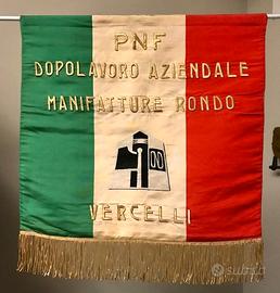 LABARO FASCISTA O.N.D. VERCELLI