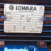  Lowara Bigirante acciaio  CA 200/33  2.5HP