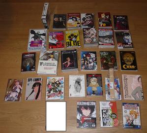 Manga lotto 25 variant + mini serie complete