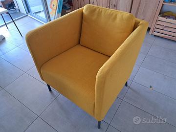 Poltrona Ikea Ekerö in tessuto