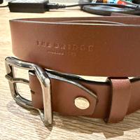 cintura uomo pelle the bridge 125cm