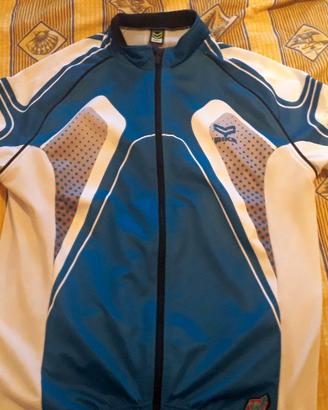 Giubbino gilet ciclismo MyBike antivento L-XL