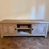 Credenza Bassa porta TV in legno - Cargo High Tech