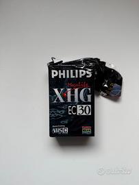 Videocassetta Philips VHSC XHG30 Nuova