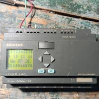 PLC Logo Siemens 24v. 
12 input - 4 output