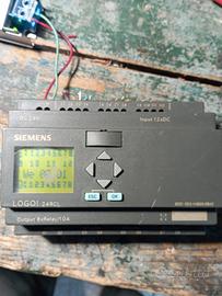 PLC Logo Siemens 24v. 
12 input - 4 output