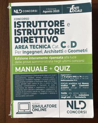 Istruttore e istruttore direttivo Tecno(C-D) 2023