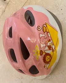 Casco bici bambina misura 46-53 cm