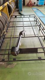 Portapacchi defender 110 passo lungo scala snorkel