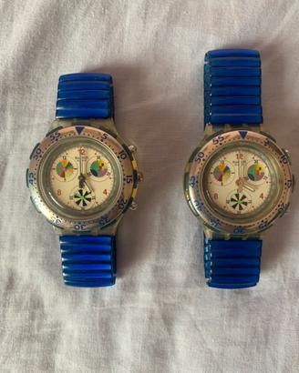 Orologio Swatch crono, uomo e donna usati
