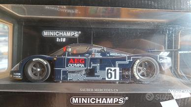 Mercedes Sauber C9 1/18 N61 minichamps limited ed