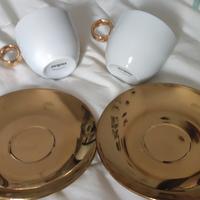 Set 2 tazze e piattini Excélsa