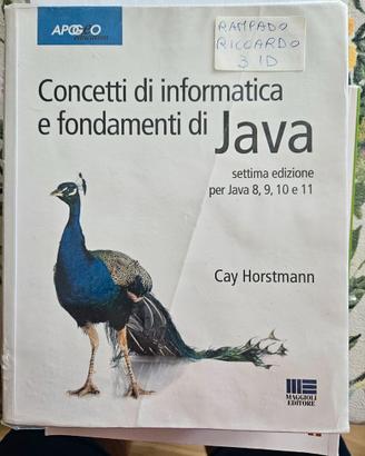 Concetti di informatica e fondamenti di JAVA
