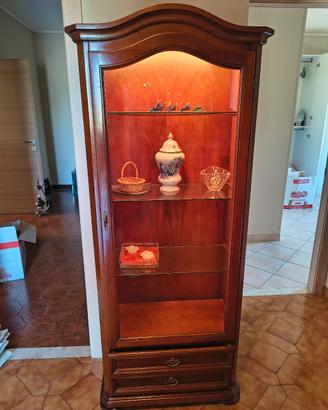 vetrinetta con illuminazione 