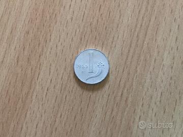 Moneta 1 lira 1955