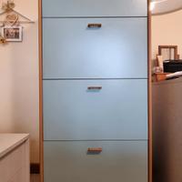 scarpiera in legno per 20/24 paia di scarpe