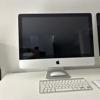 Mac con tastiera e mouse bluetooth