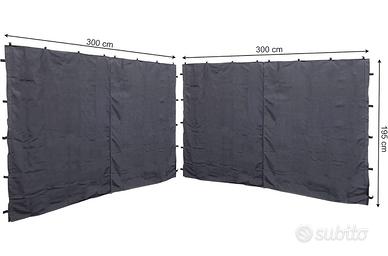 4 Tende Gazebo(3x3) MAI USATE resistenti all’acqua