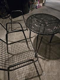 SET 2 POSTI IN FERRO BATTUTO ANTICO