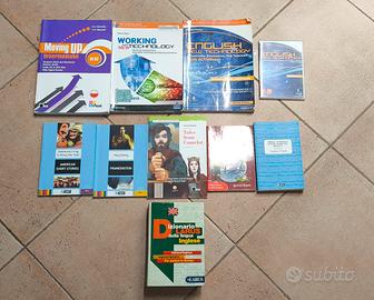 Libri di inglese B1/B2 + dizionario ing-ita